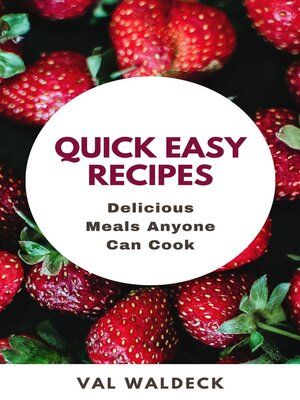 cover image of Quick Easy Recipes